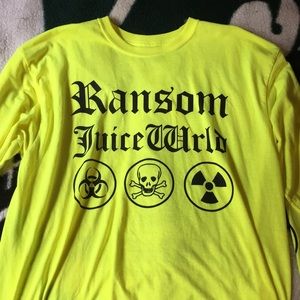 Ransom X Juicewrld Toxic tee New Condition!!!
